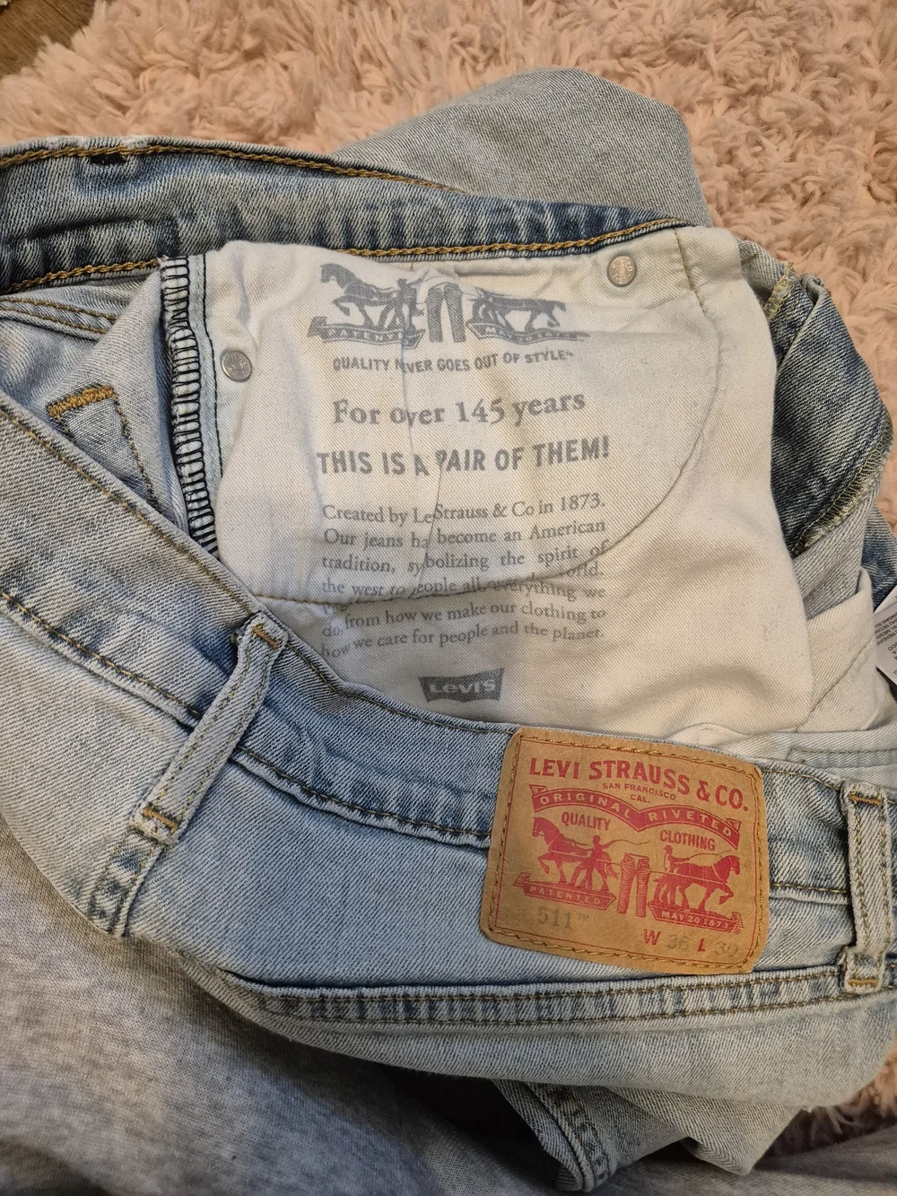 Levi's Light Blue Slim Straight Men's Jeans